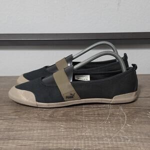 Puma Y2K Retro Speed Cat Women's Mary Jane Flats Shoes Size 9 Gray
